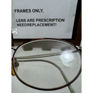 Vintage Chaps 4 By Ralph Lauren 5DN Eyeglasses Tortoise Frames Round 145mm‎